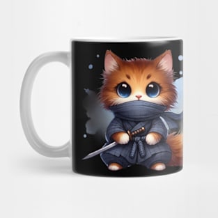 Sweet Kitty Assassin Ninja Cat Mug